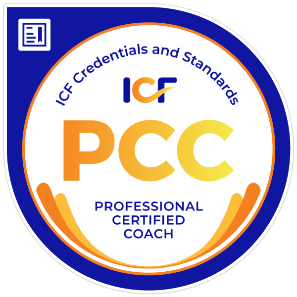 ICF Professional Certified Coach badge, International Coaching Federation